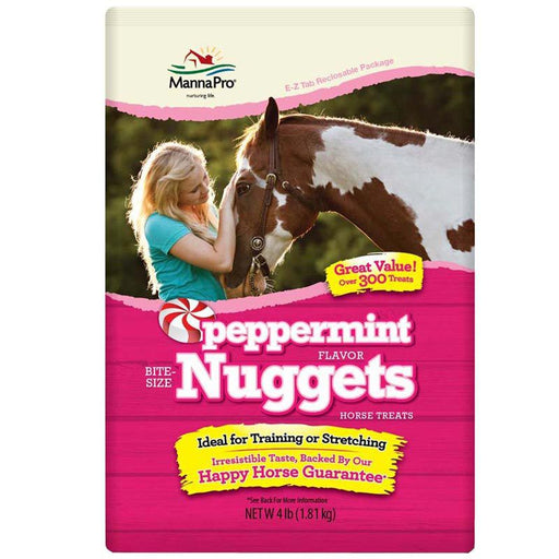 Photo of Manna Pro-Manna Pro Bite-Size Nuggets Horse Treats-Peppermint-4 lb-from Pet Wish Pros