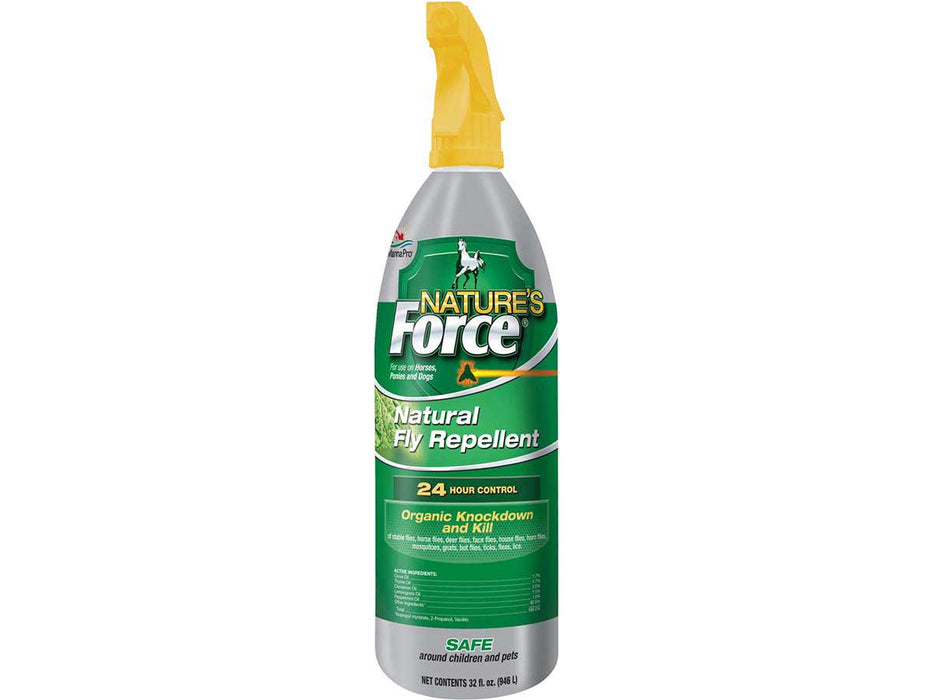 Photo of Manna Pro-Natures Force Natural Fly Repellent Spray-32 oz-from Pet Wish Pros