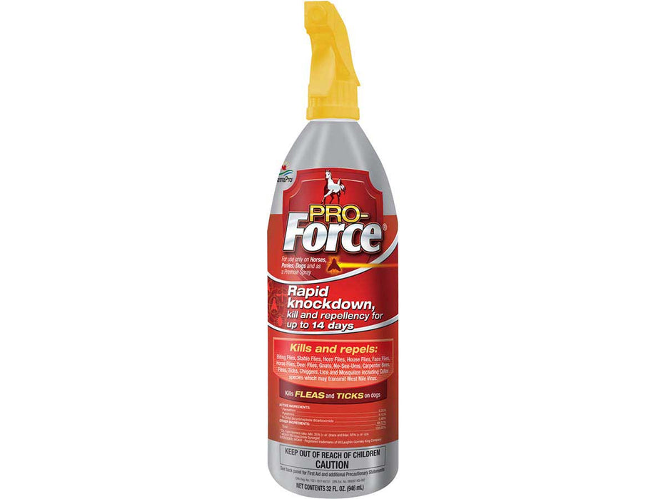 Photo of Manna Pro-Pro-Force Rapid Knockdown Fly Spray-32 oz-from Pet Wish Pros