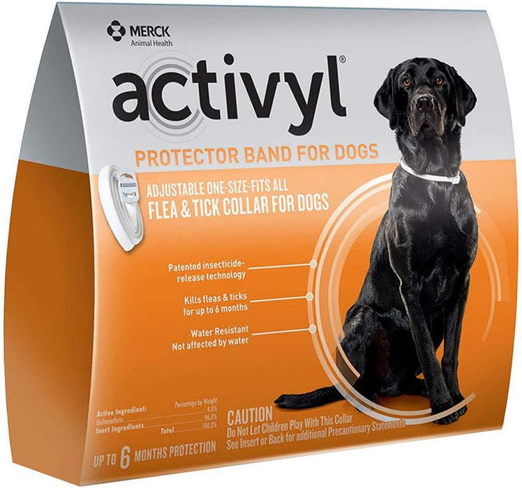 Photo of Merck Animal Health-Activyl Protector Band Flea & Tick Collar for Dogs-6 count-from Pet Wish Pros