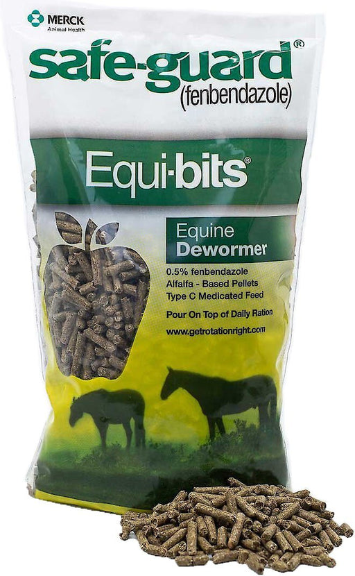 Photo of Merck Animal Health-Safe-Guard Equi-bits Equine Dewormer Pellets 0.5%-1.25 lb-from Pet Wish Pros