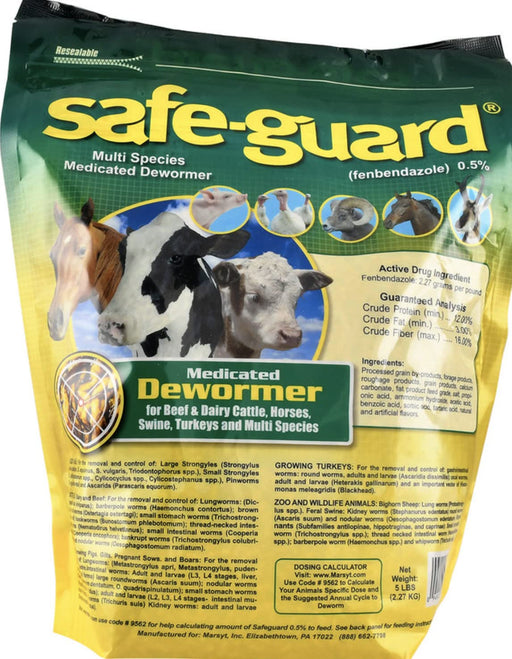 Photo of Merck Animal Health-Safe-Guard Multi-Species Medicated Dewormer-5 lb-from Pet Wish Pros