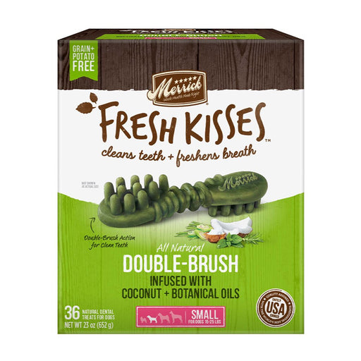 Photo of Merrick Pet Care-Merrick Fresh Kisses Double Brush Infused Dog Treats-from Pet Wish Pros