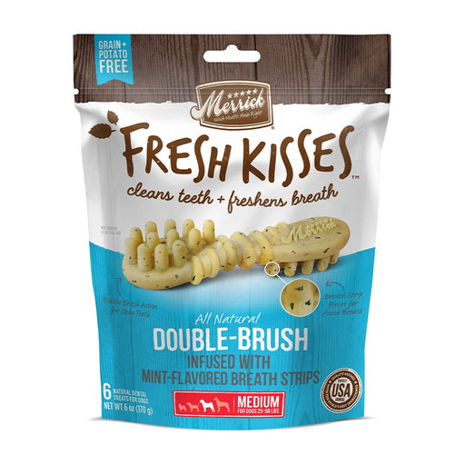 Photo of Merrick Pet Care-Merrick Fresh Kisses Double Brush Infused Dog Treats-from Pet Wish Pros