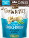 Photo of Merrick Pet Care-Merrick Fresh Kisses Double Brush Infused Dog Treats-Mint Breath Strip-X-Small-33 count-from Pet Wish Pros