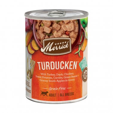 Photo of Merrick Pet Care-Merrick Grain-Free Canned Dog Food-Turducken-(12.7 oz) [12 count]-from Pet Wish Pros