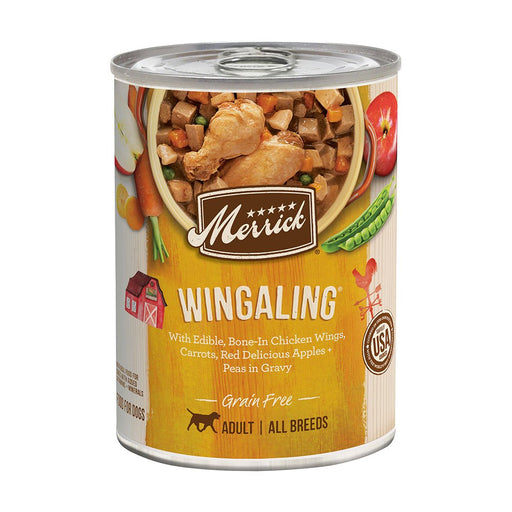 Photo of Merrick Pet Care-Merrick Grain-Free Canned Dog Food-Wingaling-(12.7 oz) [12 count]-from Pet Wish Pros