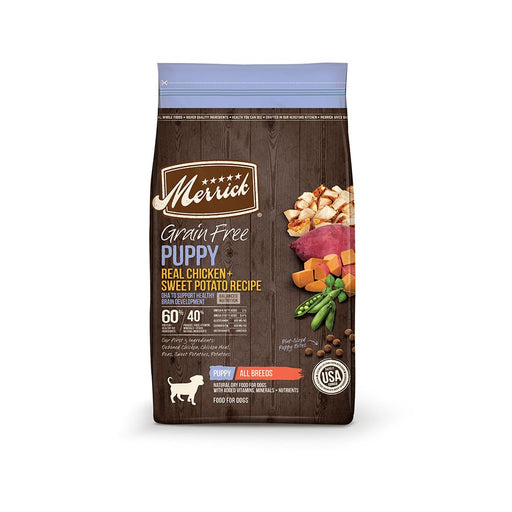 Photo of Merrick Pet Care-Merrick Grain-Free Dry Puppy Food-Real Chicken & Sweet Potato-10 lb-from Pet Wish Pros