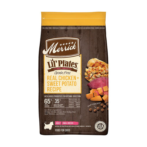 Photo of Merrick Pet Care-Merrick Lil' Plates Grain-Free Adult Small Breed Dry Dog Food-Chicken & Sweet Potato-12 lb-from Pet Wish Pros