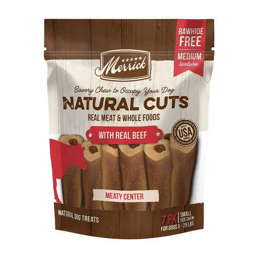 Photo of Merrick Pet Care-Merrick Natural Cuts Dog Chews-Real Beef-Small-7 count-from Pet Wish Pros