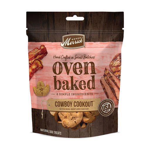 Photo of Merrick Pet Care-Merrick Oven Baked Dog Treats-Cowboy Cookout-11 oz-from Pet Wish Pros