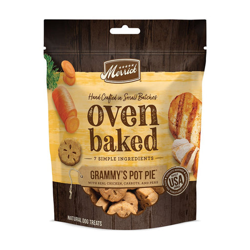 Photo of Merrick Pet Care-Merrick Oven Baked Dog Treats-Grammy's Pot Pie-11 oz-from Pet Wish Pros