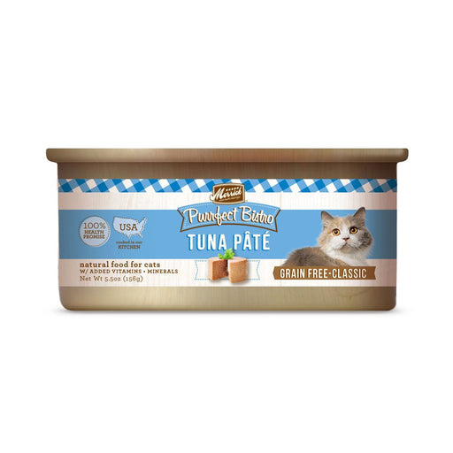 Photo of Merrick Pet Care-Merrick Purrfect Bistro Grain-Free Pate Canned Cat Food-Tuna-(3 oz) [24 count]-from Pet Wish Pros