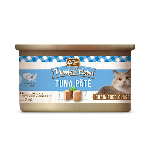 Photo of Merrick Pet Care-Merrick Purrfect Bistro Grain-Free Pate Canned Cat Food-Tuna-(5.5 oz) [24 count]-from Pet Wish Pros