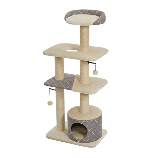 Photo of MidWest Homes for Pets-MidWest Homes for Pets Feline Nuvo Tower Car Furniture-Pack of 1-from Pet Wish Pros