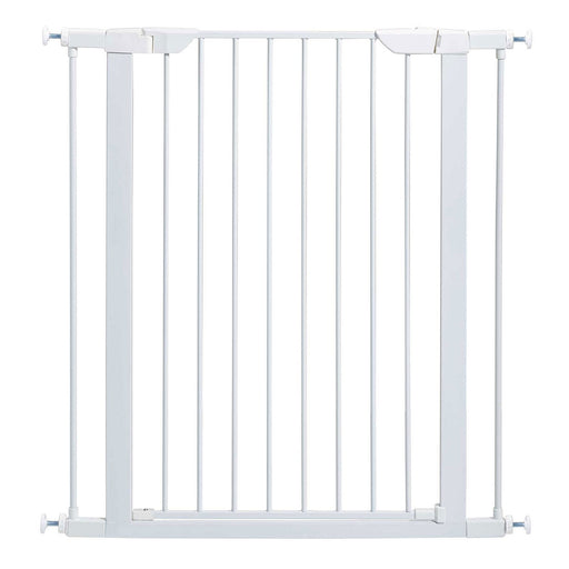 Photo of MidWest Homes for Pets-MidWest Homes for Pets Glow in the Dark Steel Pressue Mount Pet Gate Tall-White-29.5 in - 38 in x 1 in x 29.88 in-from Pet Wish Pros