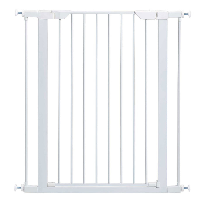 Photo of MidWest Homes for Pets-MidWest Homes for Pets Glow in the Dark Steel Pressue Mount Pet Gate Tall-White-29.5 in - 38 in x 1 in x 29.88 in-from Pet Wish Pros