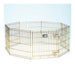 Photo of MidWest Homes for Pets-MidWest Homes for Pets Gold Zinc Pet Exercise Pen-24 in x 24 in-8 panels-from Pet Wish Pros