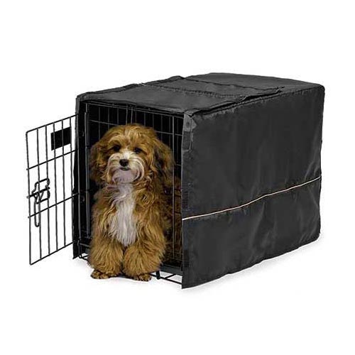 Photo of MidWest Homes for Pets-MidWest Homes for Pets Quiet Time Pet Crate Cover-23 in x 13.5 in x 15 in-from Pet Wish Pros