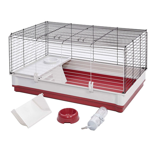 Photo of MidWest Homes for Pets-MidWest Homes for Pets Wabbitat Deluxe Rabbit Home-39 x 23 x 19 in-Black-from Pet Wish Pros
