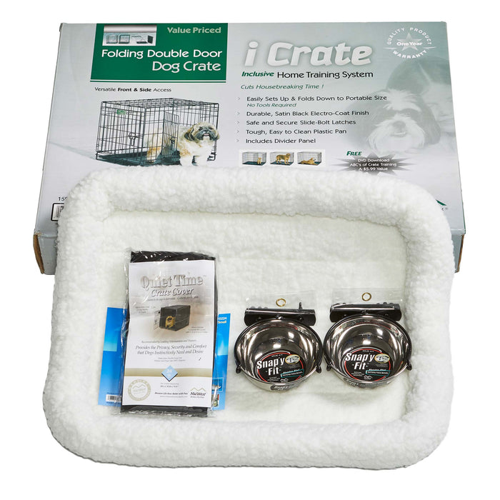 Photo of MidWest Homes for Pets-MidWest Homes for Pets iCrate Dog Crate Kit-Small-from Pet Wish Pros