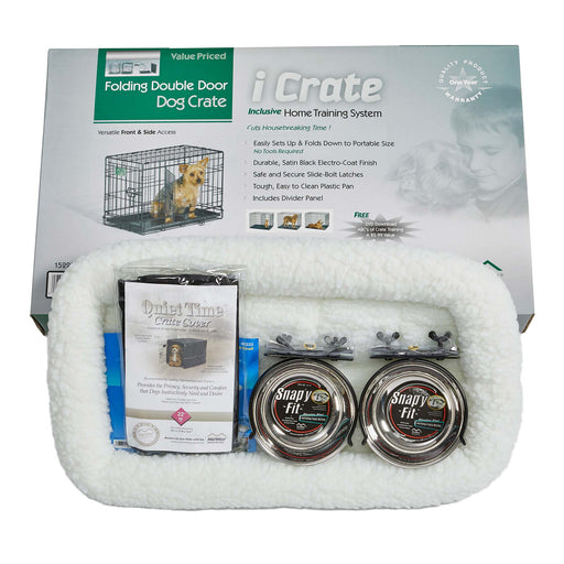 Photo of MidWest Homes for Pets-MidWest Homes for Pets iCrate Dog Crate Kit-X-Small-from Pet Wish Pros