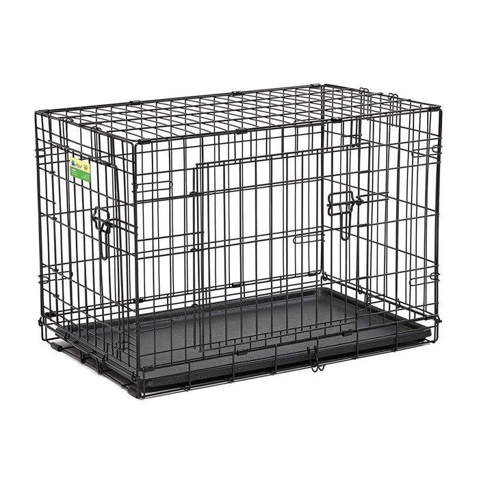 Photo of Midwest Homes For Pets-Mid-West Contour Dog Crate-Double Door-30 in-from Pet Wish Pros