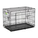 Photo of Midwest Homes For Pets-Mid-West Contour Dog Crate-Double Door-30 in-from Pet Wish Pros