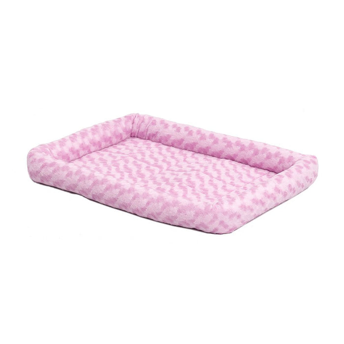 Photo of Midwest Homes For Pets-Mid-West QuietTime Deluxe Bolster Pet Bed-24 in-Pink-from Pet Wish Pros