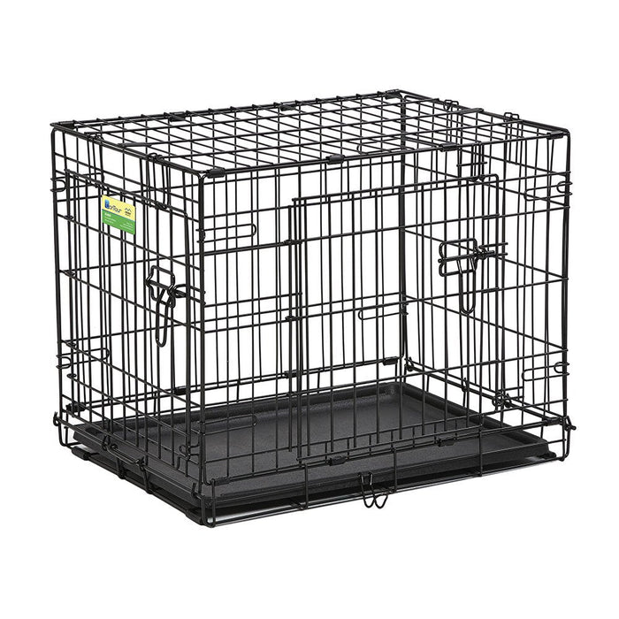 Photo of Midwest Homes for Pets-Mid-West Contour Dog Crate-24 in-Double Door-from Pet Wish Pros