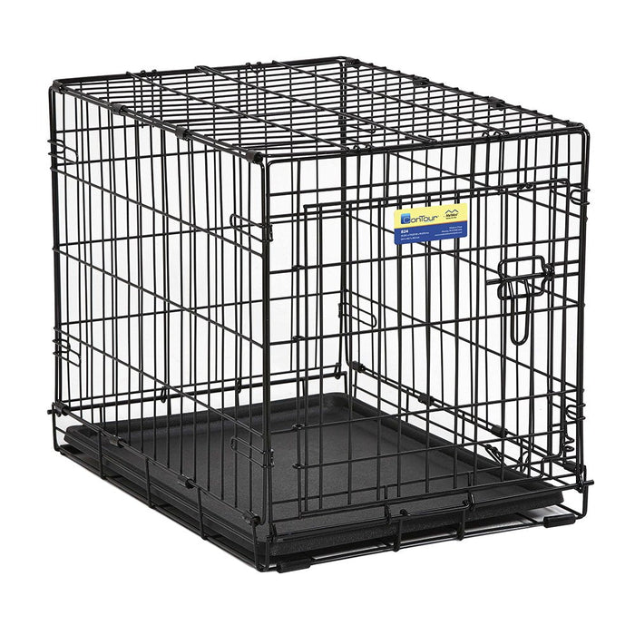 Photo of Midwest Homes for Pets-Mid-West Contour Dog Crate-24 in-Single Door-from Pet Wish Pros
