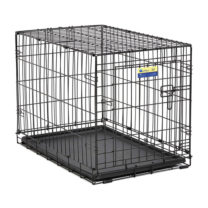 Photo of Midwest Homes for Pets-Mid-West Contour Dog Crate-30 in-Single Door-from Pet Wish Pros