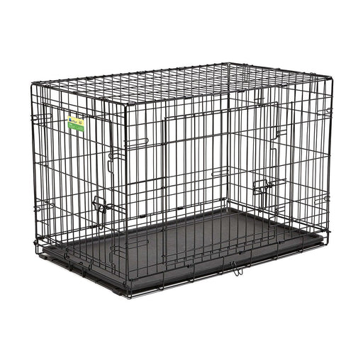 Photo of Midwest Homes for Pets-Mid-West Contour Dog Crate-36 in-Double Door-from Pet Wish Pros