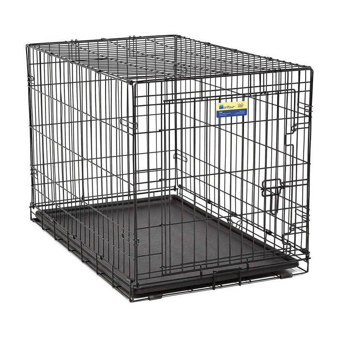 Photo of Midwest Homes for Pets-Mid-West Contour Dog Crate-36 in-Single Door-from Pet Wish Pros