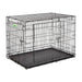 Photo of Midwest Homes for Pets-Mid-West Contour Dog Crate-42 in-Double Door-from Pet Wish Pros