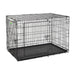 Photo of Midwest Homes for Pets-Mid-West Contour Dog Crate-48 in-Double Door-from Pet Wish Pros