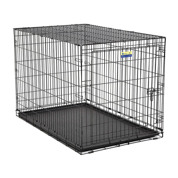 Photo of Midwest Homes for Pets-Mid-West Contour Dog Crate-48 in-Single Door-from Pet Wish Pros