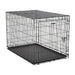 Photo of Midwest Homes for Pets-Mid-West Contour Dog Crate-48 in-Single Door-from Pet Wish Pros
