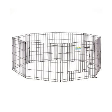 Photo of Midwest Homes for Pets-Mid-West Contour Exercise Pen for Dog-24 in-Black-from Pet Wish Pros