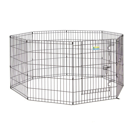 Photo of Midwest Homes for Pets-Mid-West Contour Exercise Pen for Dog-30 in-Black-from Pet Wish Pros