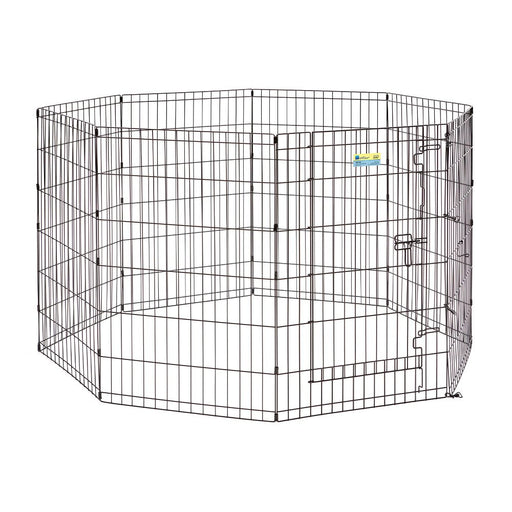 Photo of Midwest Homes for Pets-Mid-West Contour Exercise Pen for Dog-36 in-Black-from Pet Wish Pros