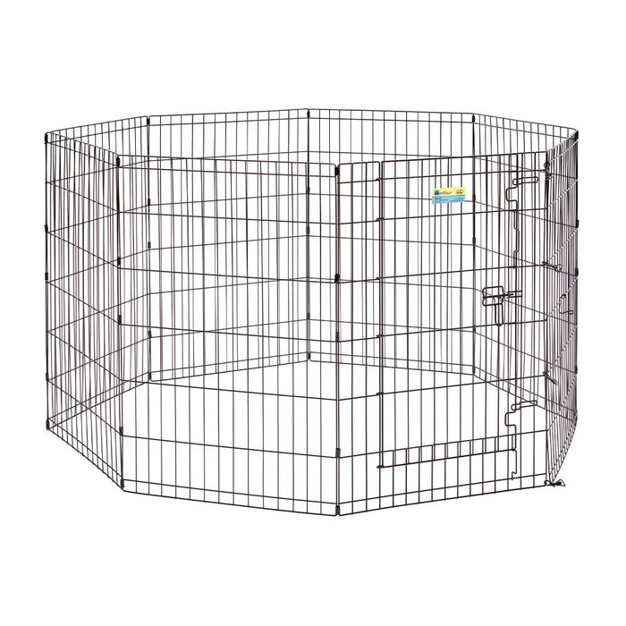 Photo of Midwest Homes for Pets-Mid-West Contour Exercise Pen for Dog-36 in-Black-from Pet Wish Pros