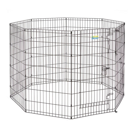 Photo of Midwest Homes for Pets-Mid-West Contour Exercise Pen for Dog-42 in-Black-from Pet Wish Pros