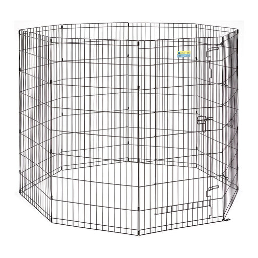 Photo of Midwest Homes for Pets-Mid-West Contour Exercise Pen for Dog-48 in-Black-from Pet Wish Pros