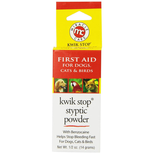 Photo of Miracle Care Pet Products-Miracle Care Pet Products Kwik-Stop Styptic Powder-0.5 oz-from Pet Wish Pros