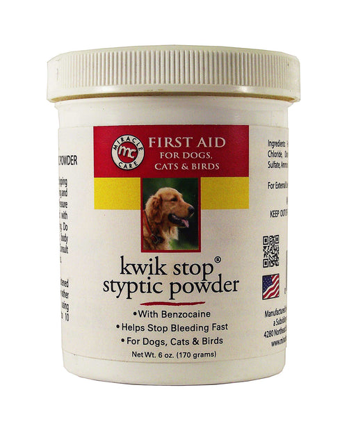 Photo of Miracle Care Pet Products-Miracle Care Pet Products Kwik-Stop Styptic Powder-6 oz-from Pet Wish Pros