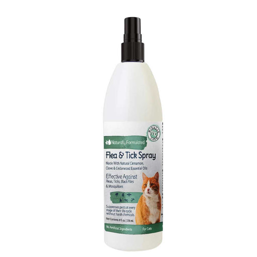 Photo of Miracle Care Pet Products-Miracle Corp Natural Flea and Tick Spray for Cats-8 oz-from Pet Wish Pros