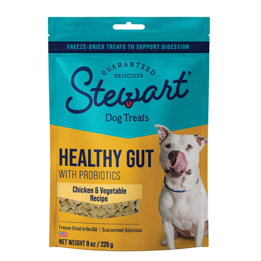 Photo of Miracle Care Pet Products-Miracle Corp Stewart Healthy Gut Dog Treats-Chicken & Vegetable-8 oz-from Pet Wish Pros