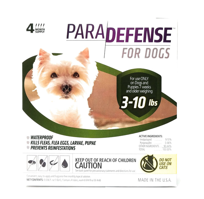 Photo of NEOGEN Corporation-Para-Defense for Dogs-3-10 lb-4 count-from Pet Wish Pros