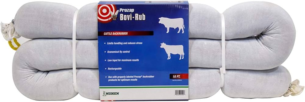 Photo of NEOGEN Corporation-ProZap Bovi Rub Back Rubber-10 ft-from Pet Wish Pros